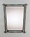 Quoizel Kendall Collection Wrought Iron 32" High Wall Mirror