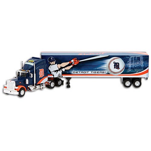 Tigers Upper Deck MLB Tractor Trailer