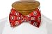 Ohio State Bow Tie - Ohio State University Red Pre-Tied Bow Tie with 