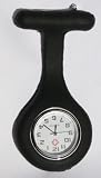 Montre infirmiere silicone broche avec pile