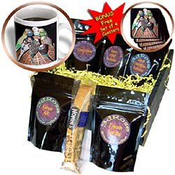 Birds - Parakeet - Coffee Gift Baskets - Coffee Gift Basket by Decaf Espresso Roast