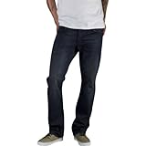 IMAGE OF Fox Racing Revolver Jeans Men's Denim Fashion Pants w/ Free B&F Heart Sticker Bundle - Blue Napalm / Size 33