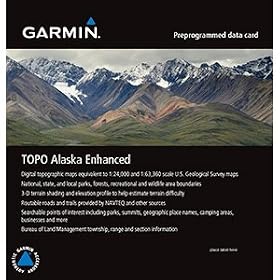 Garmin TOPO Alaska Enhanced on MicroSD/SD