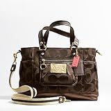 Coach Signature Poppy Multifunction Business Bag Tote 14364 Brown