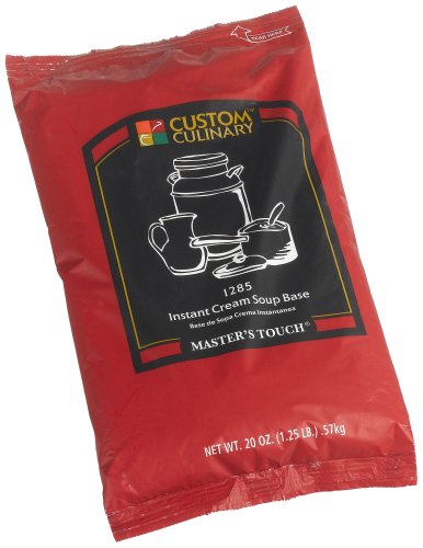 Custom Culinary Instant Cream Soup Base, 20-Ounce Pouches (Pack of 3) by Custom Culinary