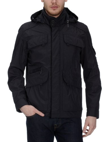 LERROS Herren Jacke 2227022, Gr. 52 (L), Blau (dark navy 487) Preisvergleich