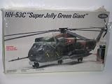 Sikorsky HH-53C "Super Jolly Green Giant" Helicopter---Plastic Model Kit