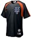 New York Mets MLB Adult Black Tackle Twill Embroidered Home Plate Baseball Jersey By Nike Team Sport