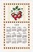 Kitchen & Housewares : 2009 Strawberries Calendar Towel