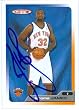 Jerome James autographed Basketball Card (New York Knicks) 2006 Topps Total #316