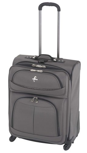 Click here to buy Atlantic Graphite Lite 25 Upright Spinner by Atlantic Luggage.