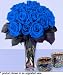 12 Blue Roses