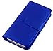 iPhone 5, 5s & itouch 5G PU Leather wallet case (Blue)