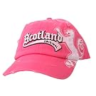 Ladies/Womens Scotland 3D Lion Embroidered Baseball Cap