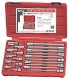 20 Piece 3/8 Drive Fractional Hex Bit Socket Set