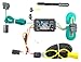 CURT 56090 Vehicle-Side Custom 4-Pin Trailer Wiring Harness, Fits Select Ford Transit Connect