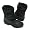 Mens Black Winter Warm Waterproof Comfort Rain Snow Boots