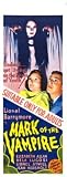Mark Of The Vampire Insert Movie Poster 14x36 Mark Of The Vampire Insert Movie Poster 14x36
