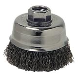 Buy 3 x M10 x 1.5 0.014 1 Trim CS Crimped Cup Brush by Weiler