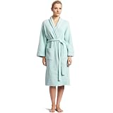 Colorado Clothing Women's Micro Chenille Robe,Salt Air,Large/X-Large