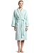 Colorado Clothing Women's Micro Chenille Robe,Salt Air,Small/Medium