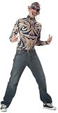 Adult Tattoo Freak Halloween Costume (Sz: Large)