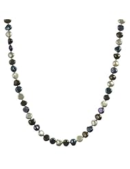 6-7mm Colored Baroque Freshwater Cultured Pearl Knotted Endless Necklace, 100"