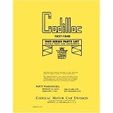 1945 1946 1947 1948 1949 CADILLAC Parts Book List by General Motors
