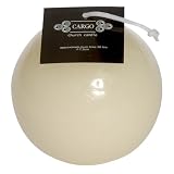 Ivory Ball Small Church Candle Kitchen & Housewares
