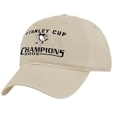 NHL '47 Brand Pittsburgh Penguins 2009 NHL Stanley Cup Champions Natural Adjustable Slouch Hat ()