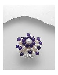 Fresh Water Pearls Ring In White Base