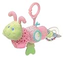 Cutsie caterpillar baby girl activity pram/cot toy 0+