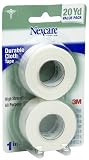 Nexcare Tape, Durable Cloth, 1 x 360 Rolls 2 ea