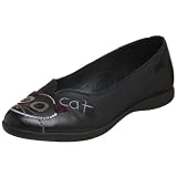 Camper Women's Twins Ballet Flats,Napa Negro/Helice Negro,41 EU (US Women's 11 M)