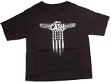 JOHNNY CASH - Wings - Black Toddler T-shirt - ONLY AVAILABLE VIA BIGBOYMUSIC!!!!