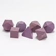 GameScience: Polyhedral 7-Die Set - Opaque Un-Inked Precision Dice - Wisteria Purple