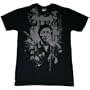 NBC HEROES "HIRO SAMURAI" Black Fine Woven Fitted Cotton Licensed Tee