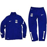NIKE(ナイキ) サッカージャージ上下 DRI-FIT NFTB ニットウォームアップスーツ メンズ ロイヤルブルー 459748-459749-460　Mサイズ