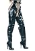 5 inch Heel Cow Leather Chap Boots Women's Size Shoe