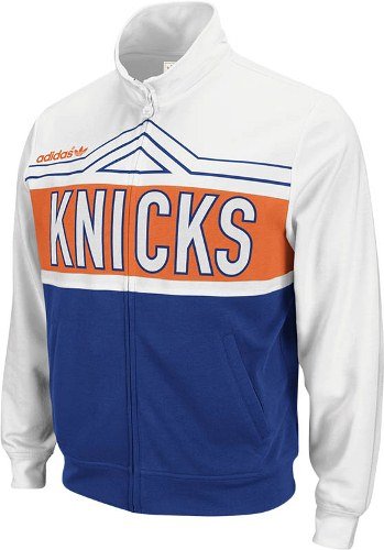 Adidas New York Knicks New Attitude Track Jacket Medium