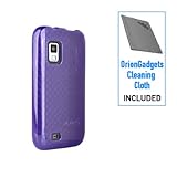 Silicone Skin Case (Diamond Pattern) OEM for Samsung Fascinate (Purple) (In ....