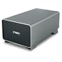 ineo I-NA309J, 3.5-Inch SATA 2 Bay JBOD to B Type USB 2.0 Galaxy Neon Light (Grey)