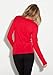 Ladies' Baby Rib Long-Sleeve Crew Neck Tee (Black) (X-Large)