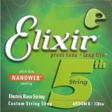 Elixir�i�G���N�T�[�j 5���x�[�X�p �G���L�x�[�X �o�����i.130TW�j�G�N�X�g�������O�X�P�[��NANOWEB 5th Medium / Extra Long Scale Low-B 15433(ELIXIR)