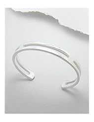 Cuff Bracelet In 92.5 Sterling Silver