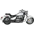 Hard Krome 2.75in. Big Straights - Black 49B-4010B