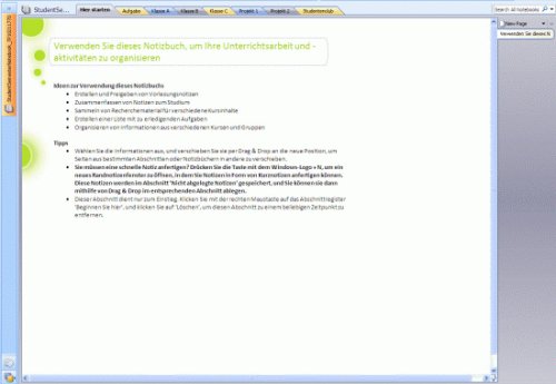 Childrens Toyshop  Software : Microsoft OneNote Home and Student 2007 deutsch