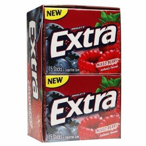 Wrigley's Extra Dessert Delights Mixed Berry - 15stk/10pks