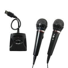 Singstar 5in1 Adapter + 2x Mikrofone Wii PS2 PS3 PC