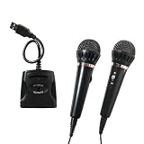 Singstar 5in1 Adapter + 2x Mikrofone Wii PS2 PS3 PCvon "Lioncast"